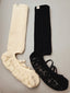 Fiore Long Grip Sock - Black